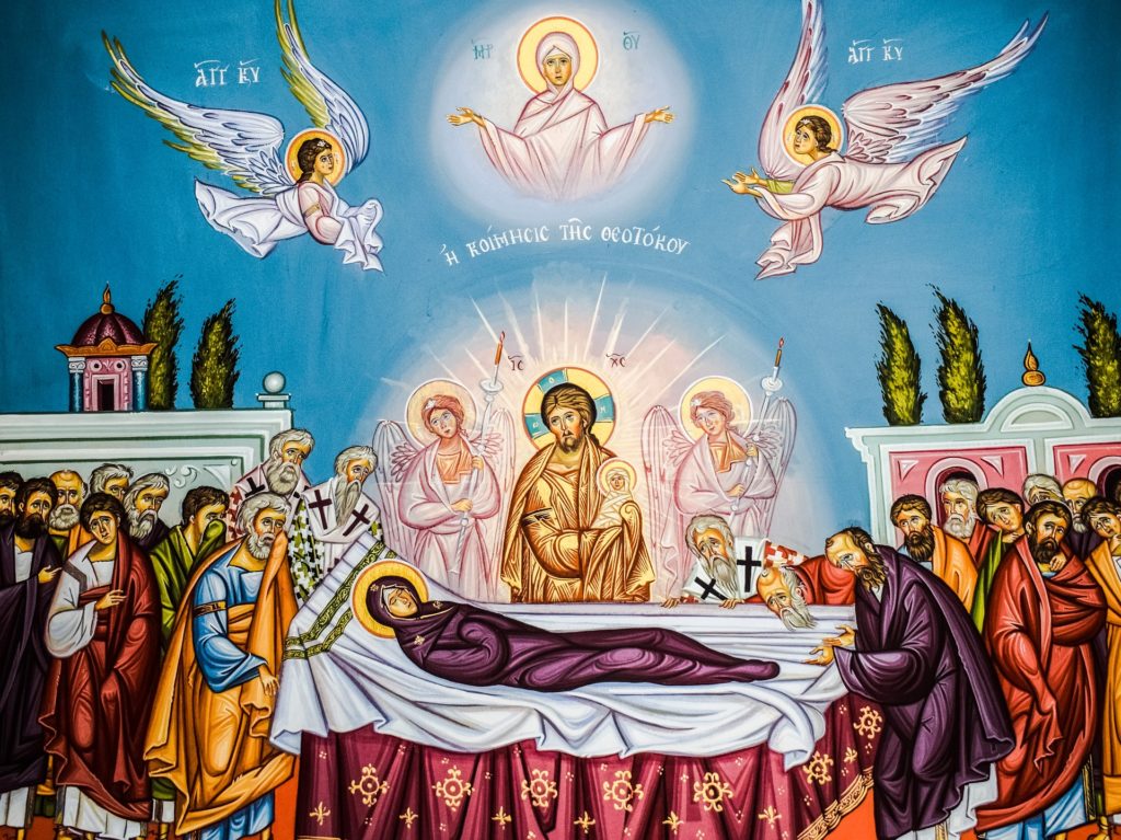 Assomption de la Vierge Marie représentation